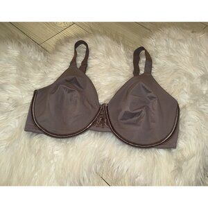 Vanity Fair 76080 Beauty Back Full Figure Minimizer Underwire Bra 36DD Purple